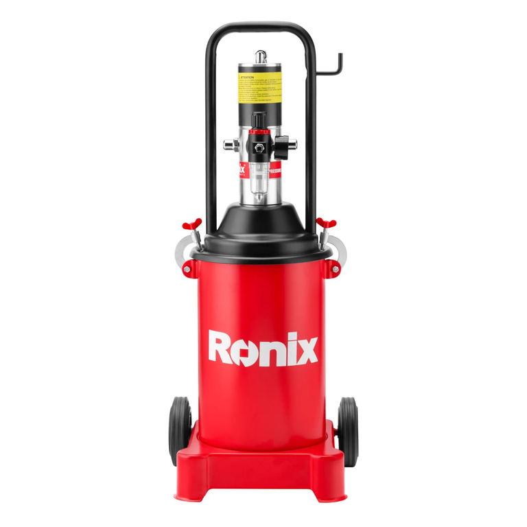 گریس پمپ سطلی ۱۲ لیتری رونیکس RH-4307